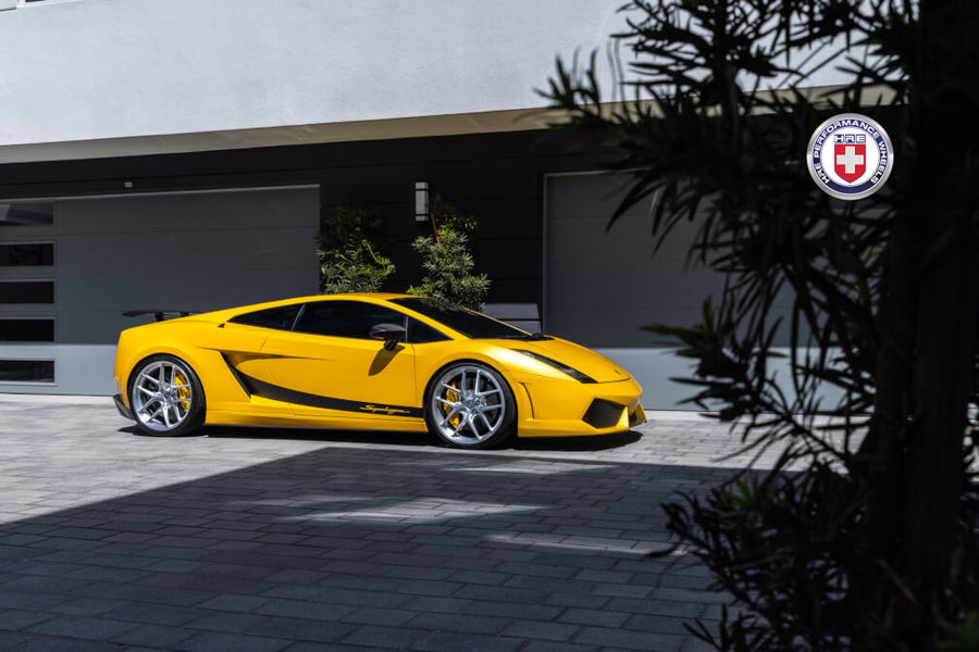 HRE R101 Lightweight forged wheel on Lamborghini Gallardo Superleggera