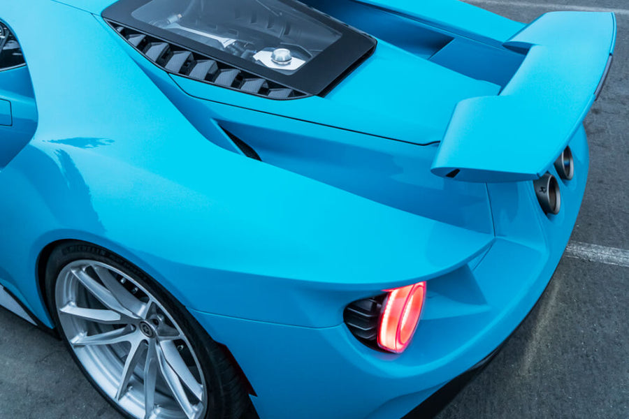 HRE P104 forged wheel on Ford GT