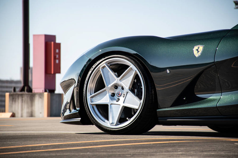 HRE 505M forged wheel on Ferrari 812 GTS