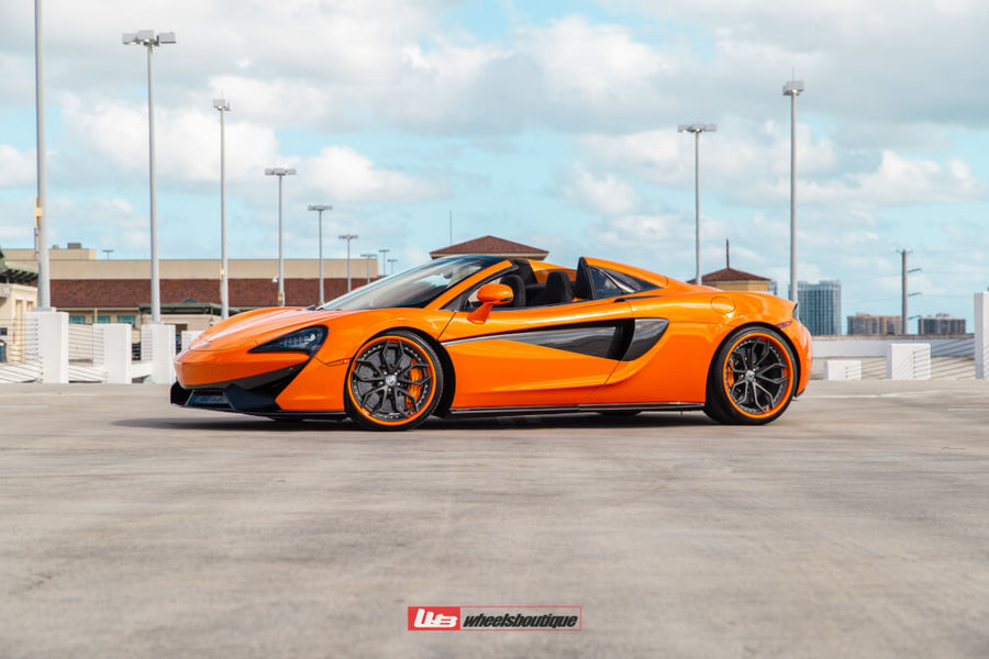 HRE S201 forged wheel on Mclaren 570S Spider