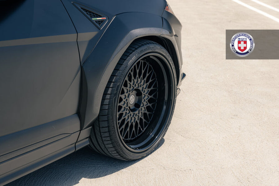 HRE 501 forged wheel on Lamborghini Urus Widebody