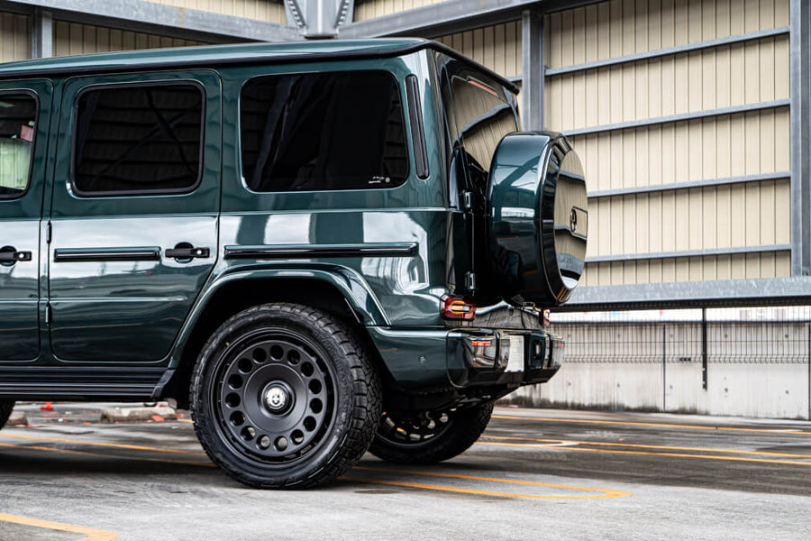 HRE 037 GTM forged wheel on Mercedes Benz G400D