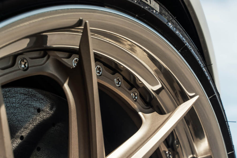 HRE S101SC forged wheel on Porsche 992 Turbo S Cabriolet Techart
