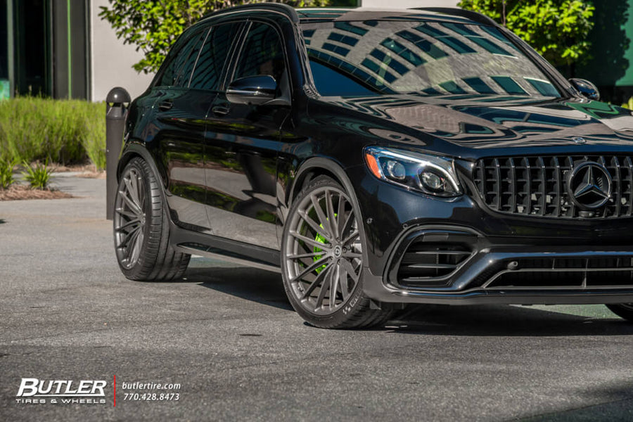 HRE P103 forged wheel on Mercedes Benz GLC 63