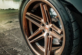 Ferrada CM1 Brushed Bronze on 2020 Dodge Charger