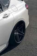 Ferrada CM1 Matte Black on 2021 Acura TLS Type-S