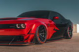 Ferrada CM2 Matte Black Wheels on 2017 Dodge Challenger