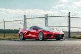 Ferrada CM2 Machined Silver Wheels on 2020 Corvette C8