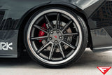 Ferrada CM2 Gloss Black Chrome Lips wheel on 2021 Infiniti Q60 Wheels