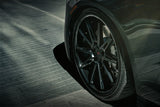 Ferrada CM2 Matte Black Wheels fitment close up