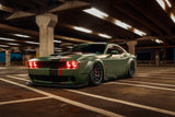 Ferrada CM2 Matte Black Wheels on Dodge Challenger Widebody