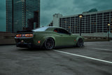 Ferrada CM2 Matte Black Wheels on Dodge Challenger Widebody