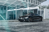 Ferrada FR3 Matte Black on 2016 Nissan 2018 Mercedes S560
