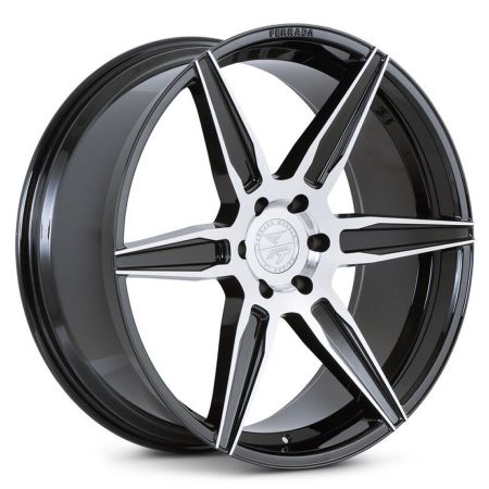 Ferrada FT2 Black Machined wheel