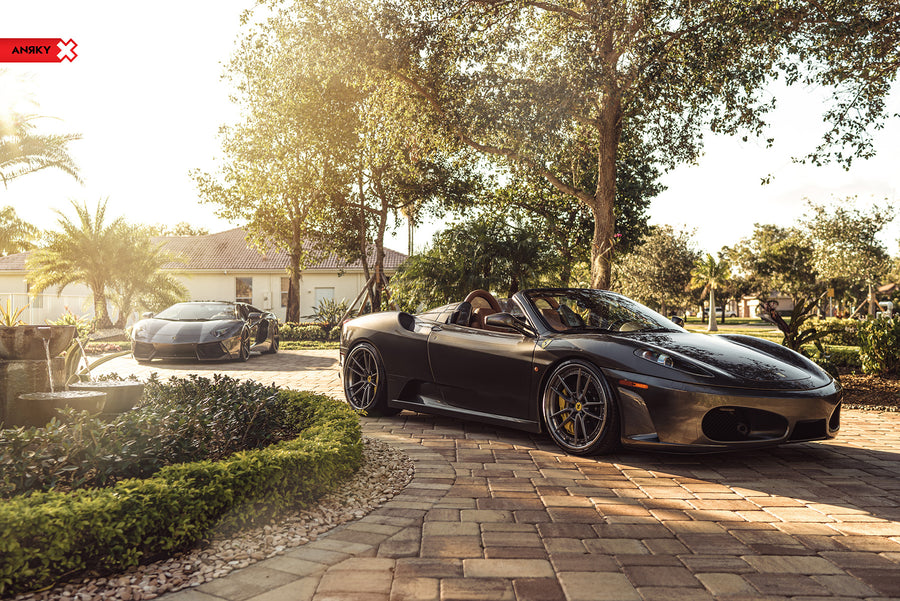 ANRKY AN34 forged wheel on Ferrari F430
