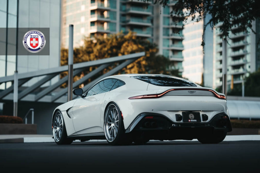 HRE 303 forged wheel on Aston Martin Vantage
