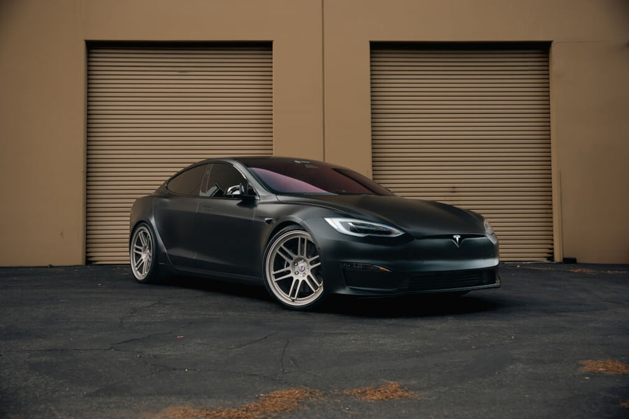 HRE 312 GTS forged wheel on Tesla Model S Plaid
