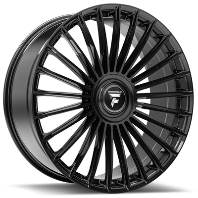 Fittipaldi FS370 Gloss Black Wheel