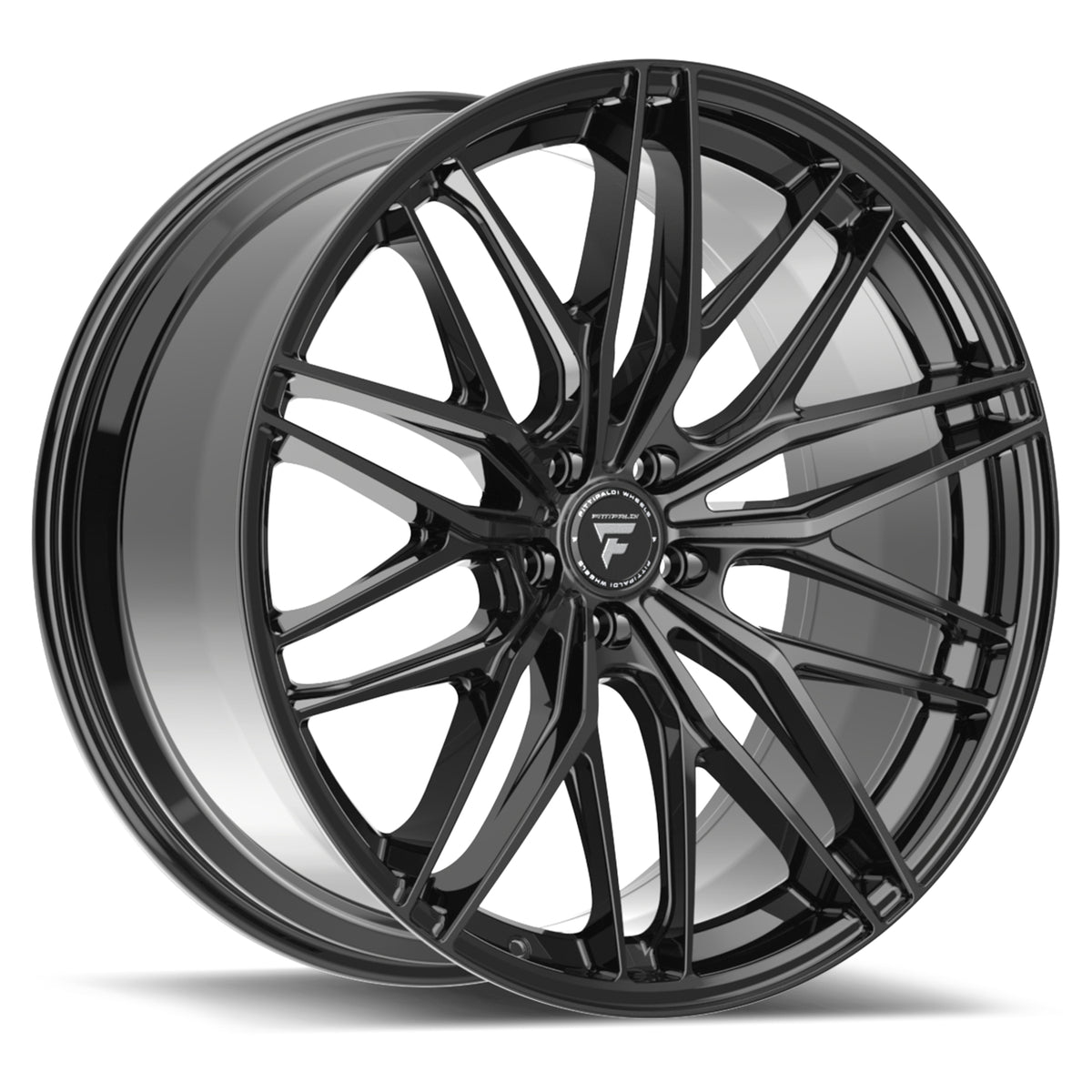 Fittipaldi FS372 Gloss Black Wheel