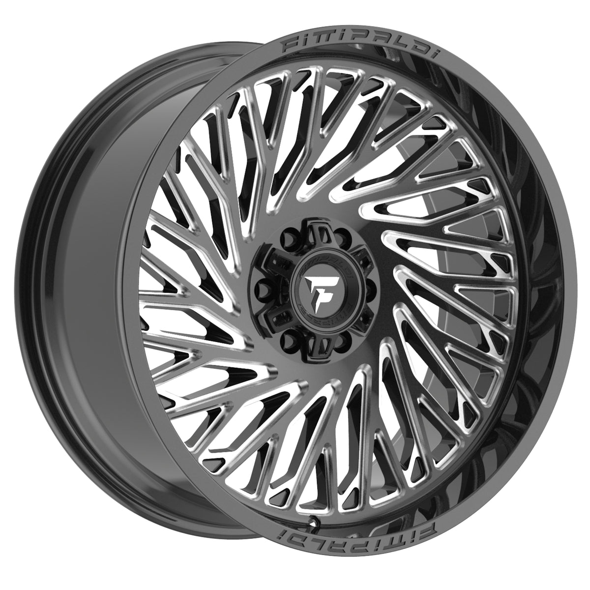 Fittipaldi Offroad FA15 Black Milled Wheel