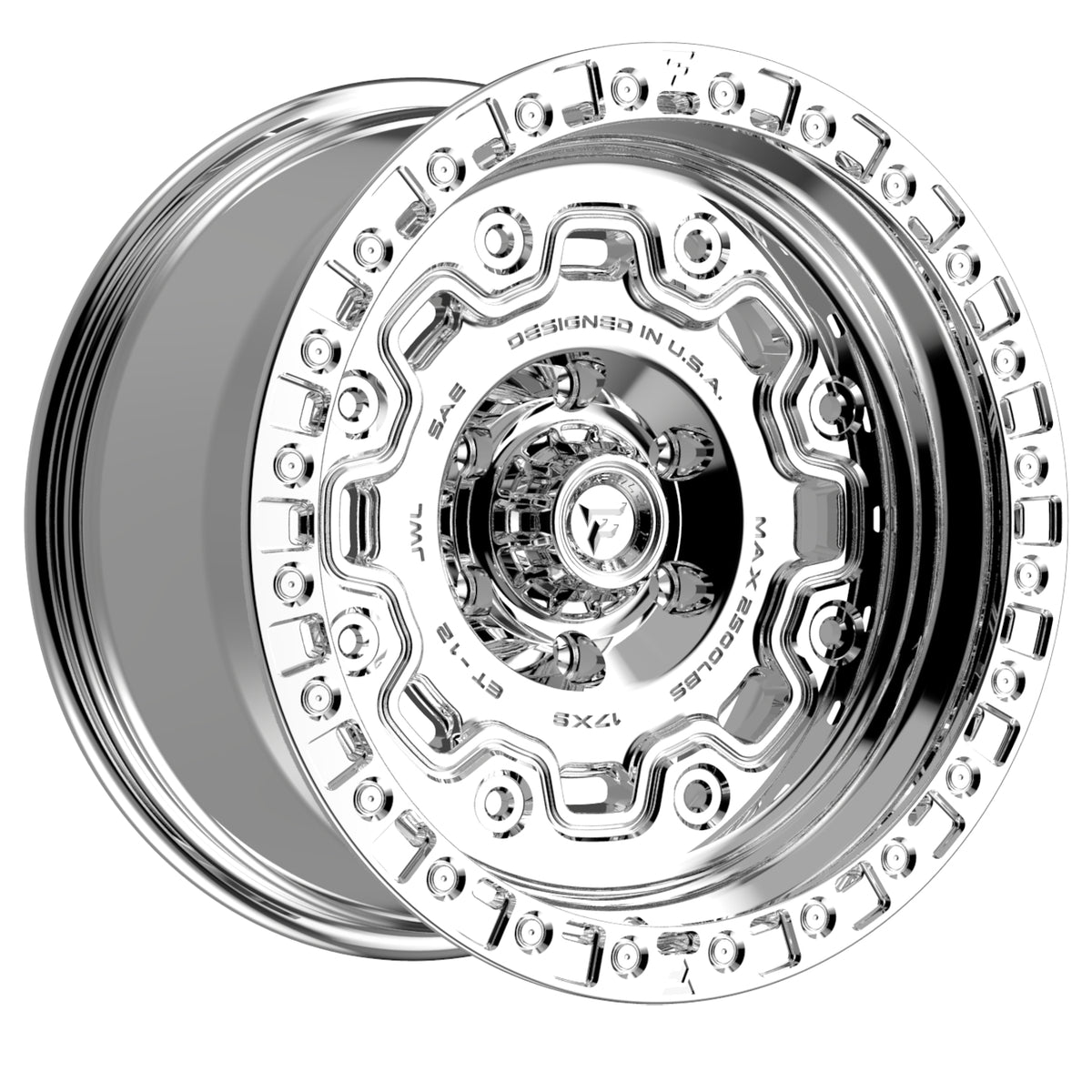 Fittipaldi Offroad FT100 Chrome Wheel
