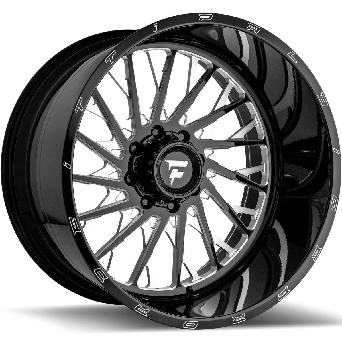 Fittipaldi Offroad FTF08 Black Machined Wheel