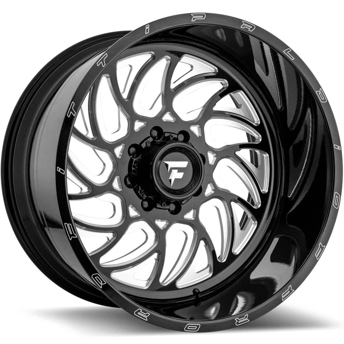 Fittipaldi Offroad FTF09 Black Machined Wheel