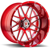 Fittipaldi Offroad FTF18 Red Milled Wheel