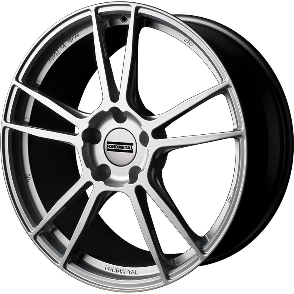 Fondmetal 9Forged Gloss Silver Wheel