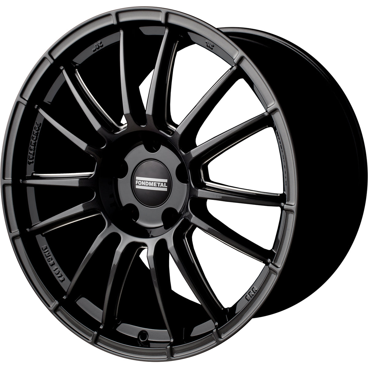 Fondmetal 9RR Black Milled Wheel