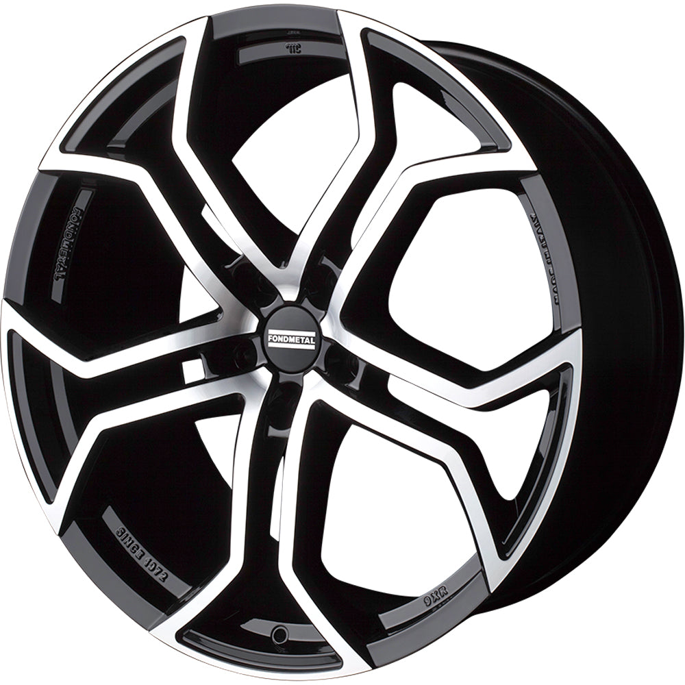 Fondmetal 9XR Black Machined Wheel