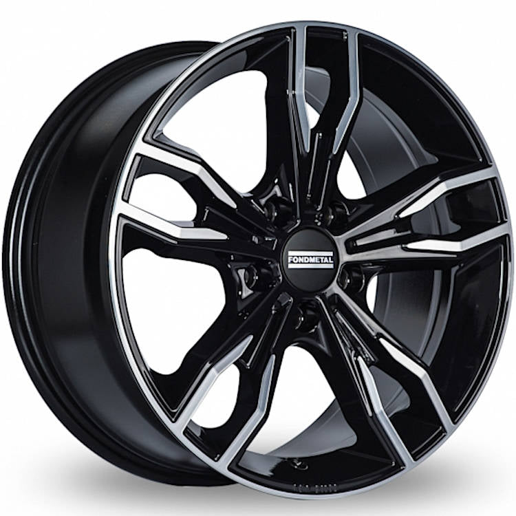 Fondmetal Alke Black Machined Wheel