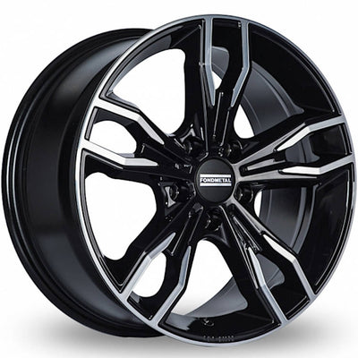 Fondmetal Alke Black Machined Wheel
