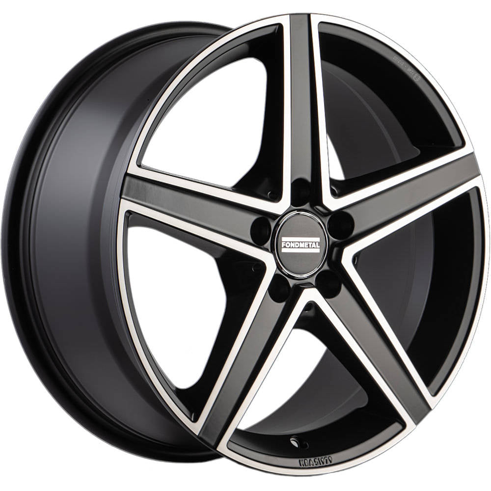 Fondmetal Ioke Machined Black wheel