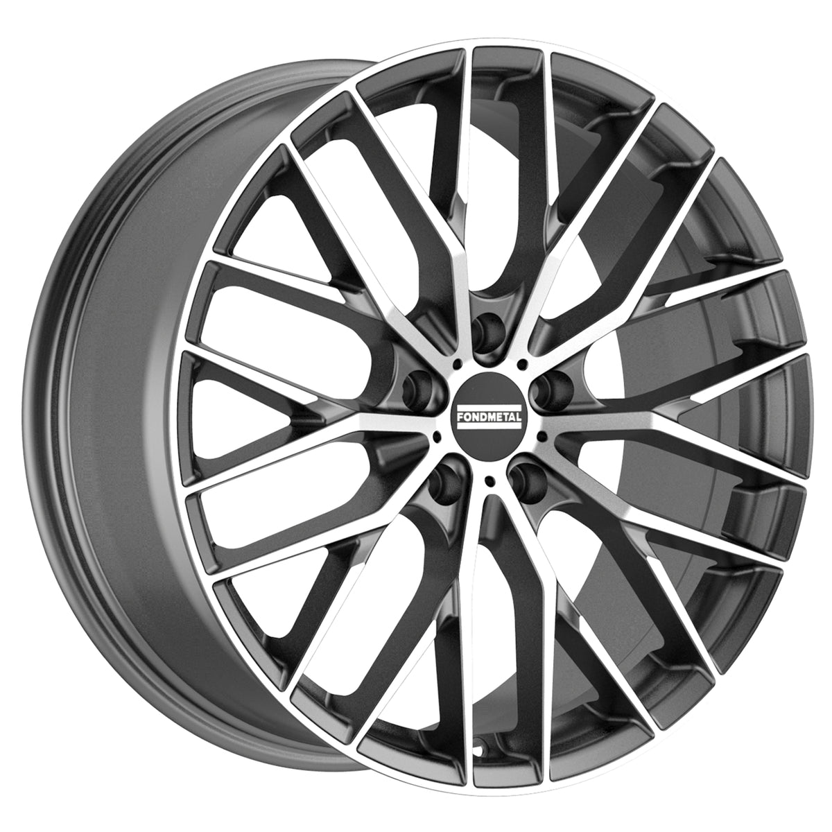 Fondmetal Makhai Gray Machined Wheel