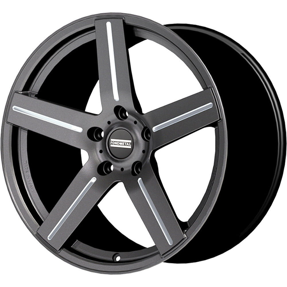 Fondmetal STC-01 Gray Milled Wheel