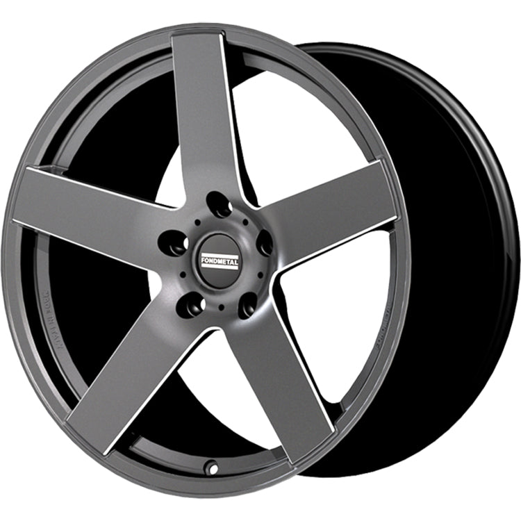 Fondmetal STC-02 Gray Milled Wheel