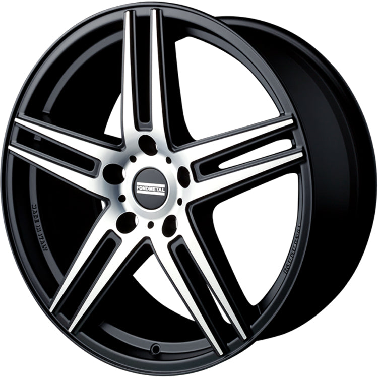 Fondmetal STC-05 Black Machined Wheel