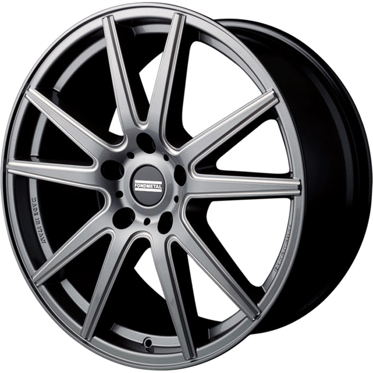 Fondmetal STC-10 Gray Milled Wheel