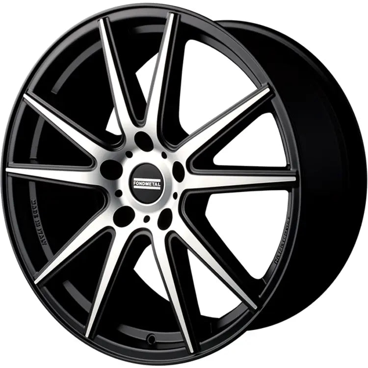 Fondmetal STC-10 Black Machined Wheel