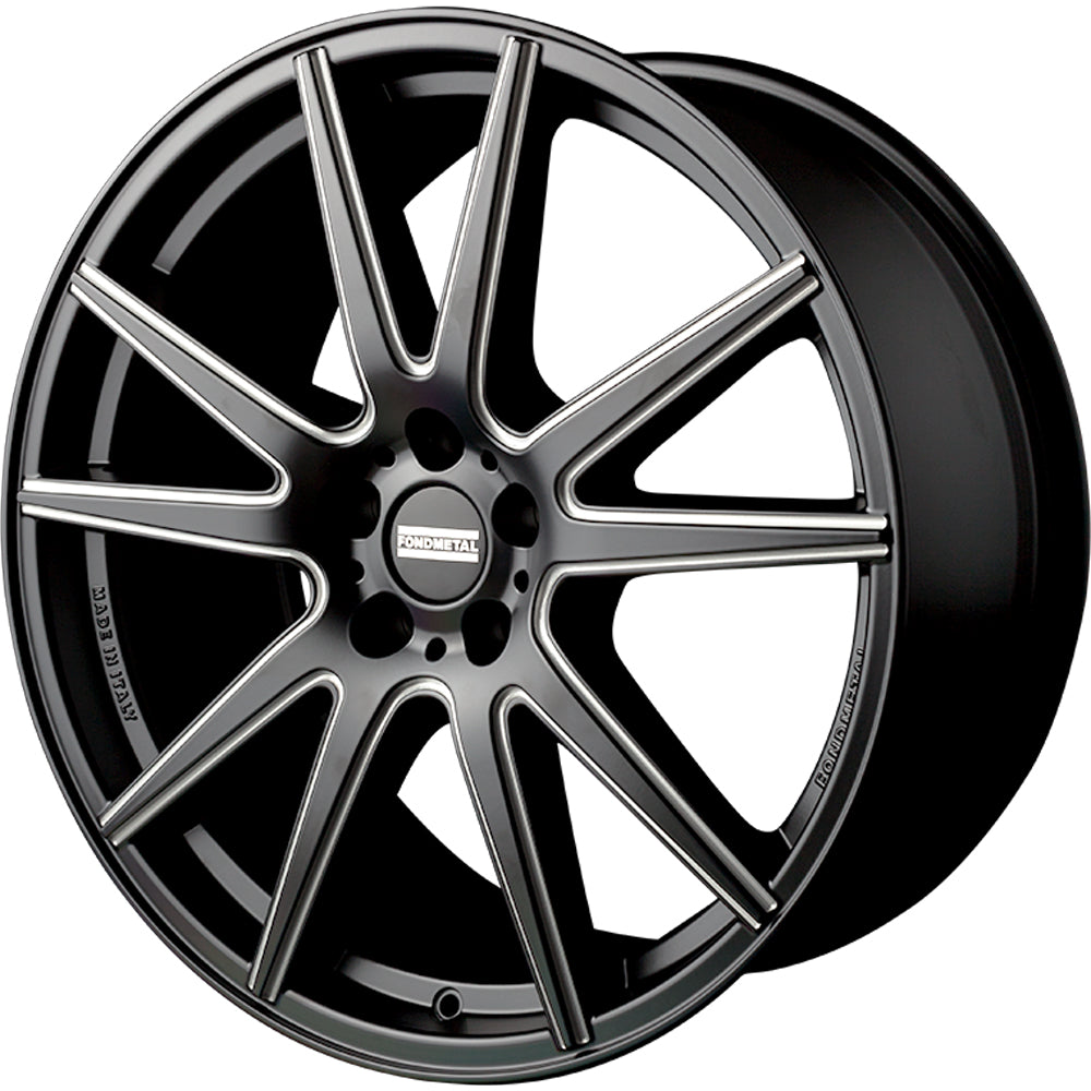 Fondmetal STC-10 Black Milled Wheel