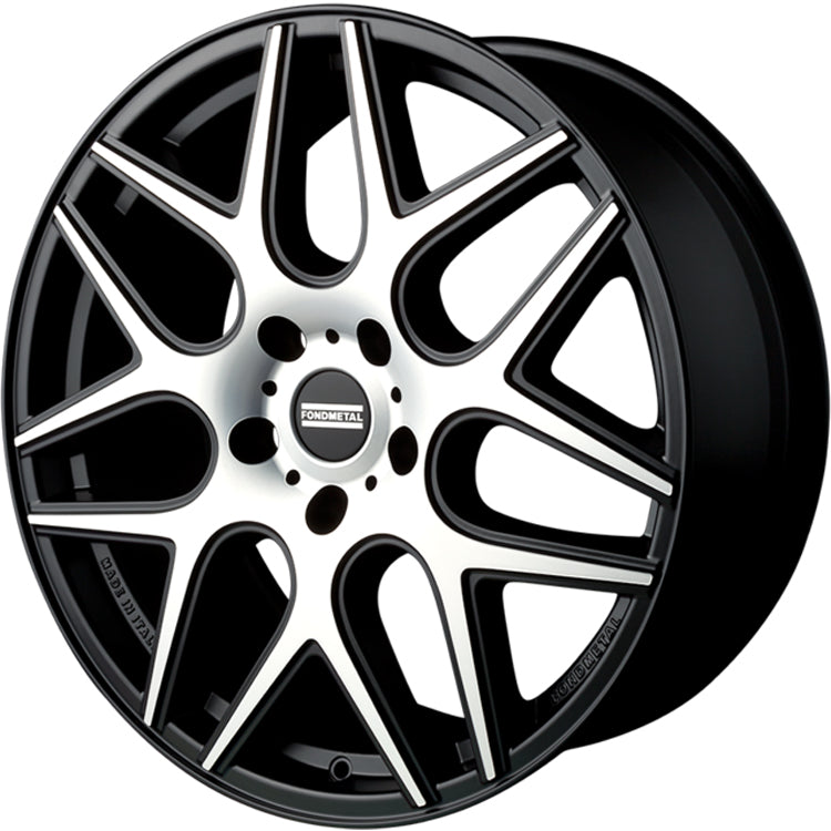 Fondmetal STC-MS Black Machined Wheel