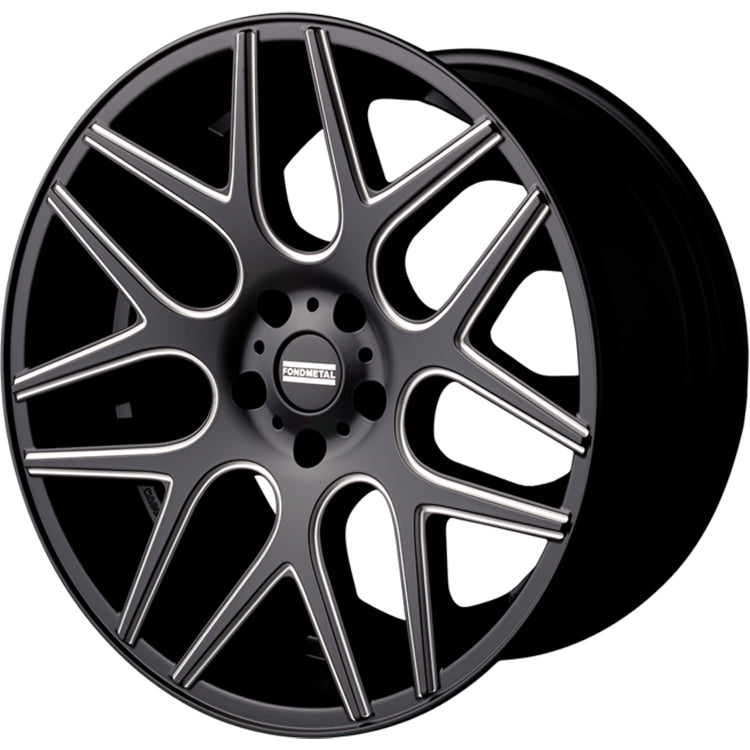 Fondmetal STC-MS Black Milled Wheel