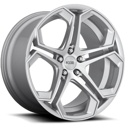 Foose Impala Silver Machined Wheel