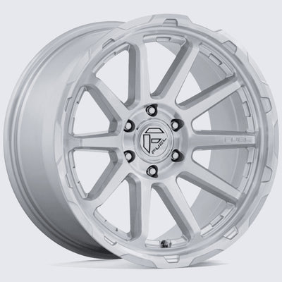 Fuel Circuit Silver Machined Wheel