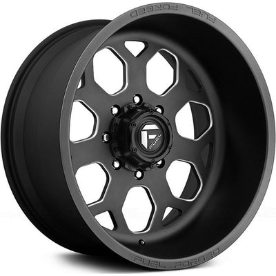 Fuel Forged FF14 Black Milled Wheel