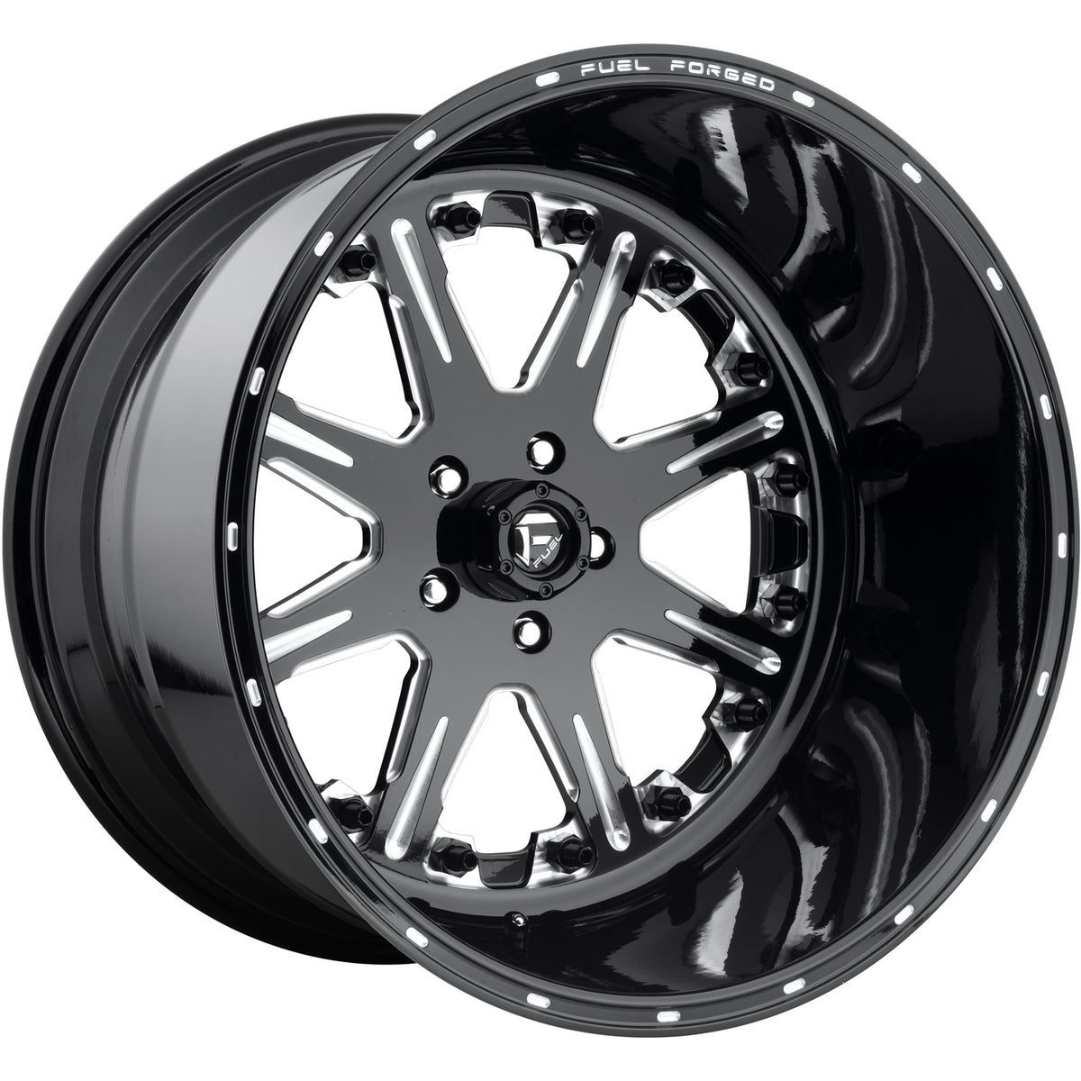 Fuel Forged FF25 Black Milled Wheel