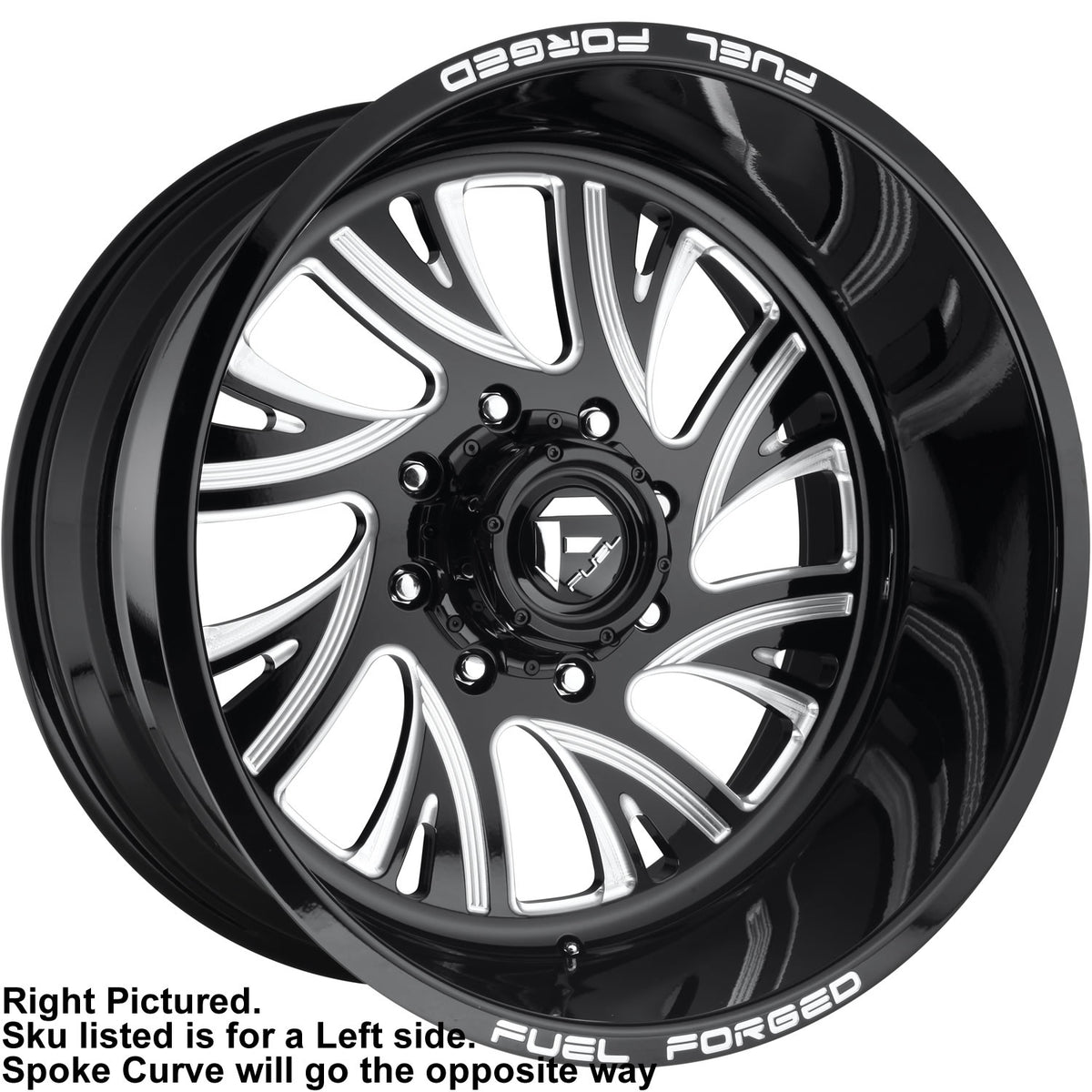 Fuel Forged FF41 Black Milled Wheel