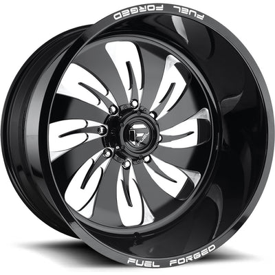 Fuel Forged FF46 Black Milled Wheel