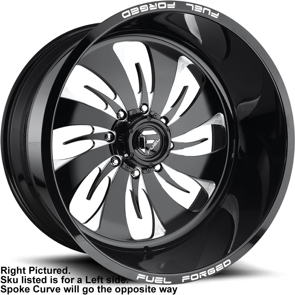 Fuel Forged FF46 Black Milled Wheel